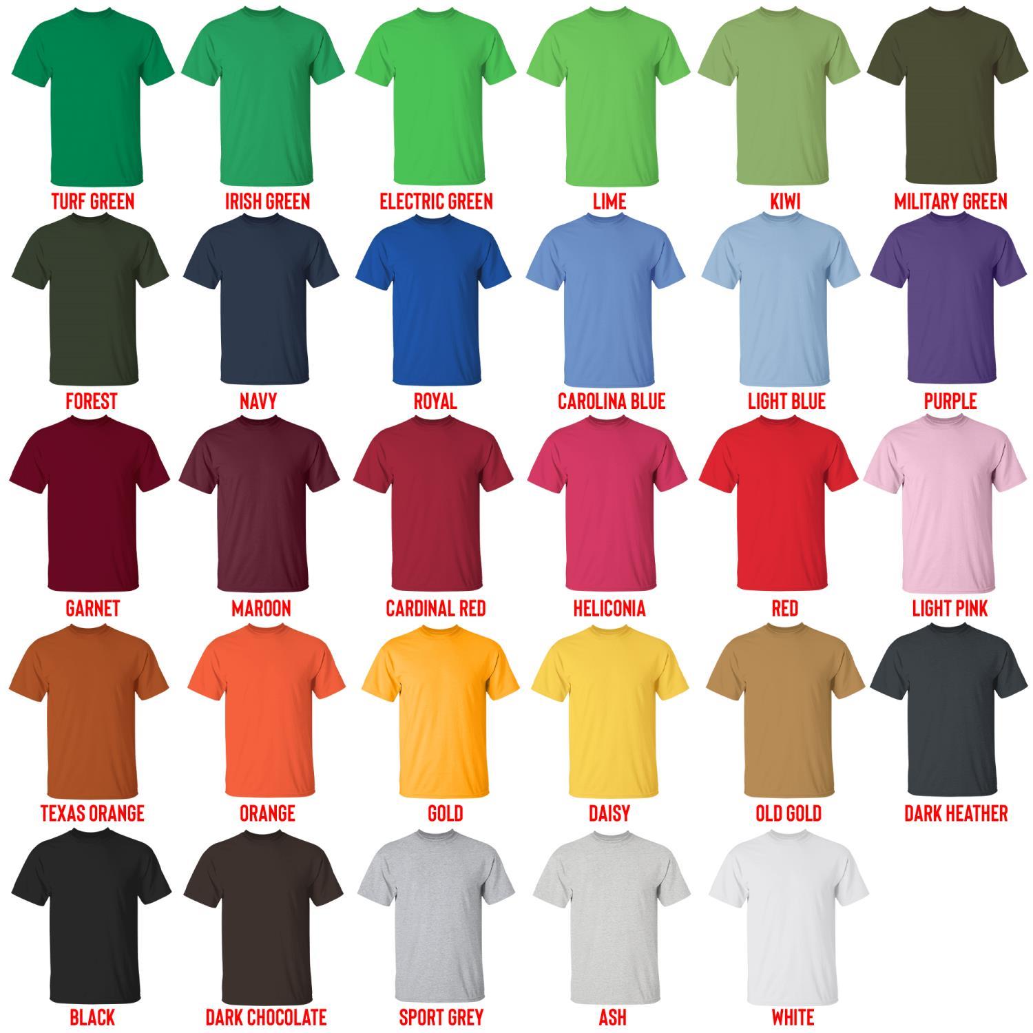 t shirt color chart - Persona 5 Merch